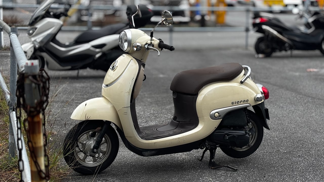 ホンダ ジョルノ（AF77）の実車写真