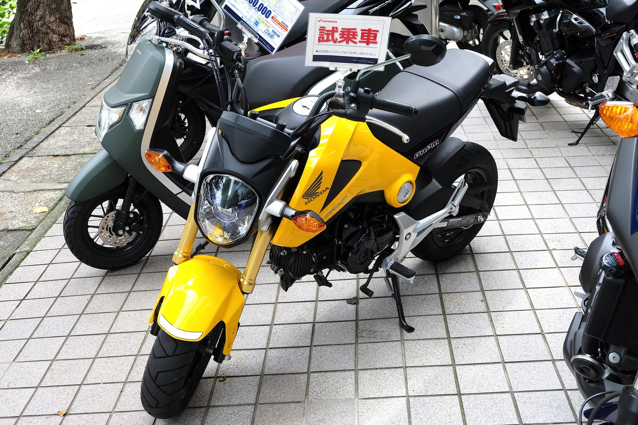 ホンダ グロム (JC61)の実車写真
