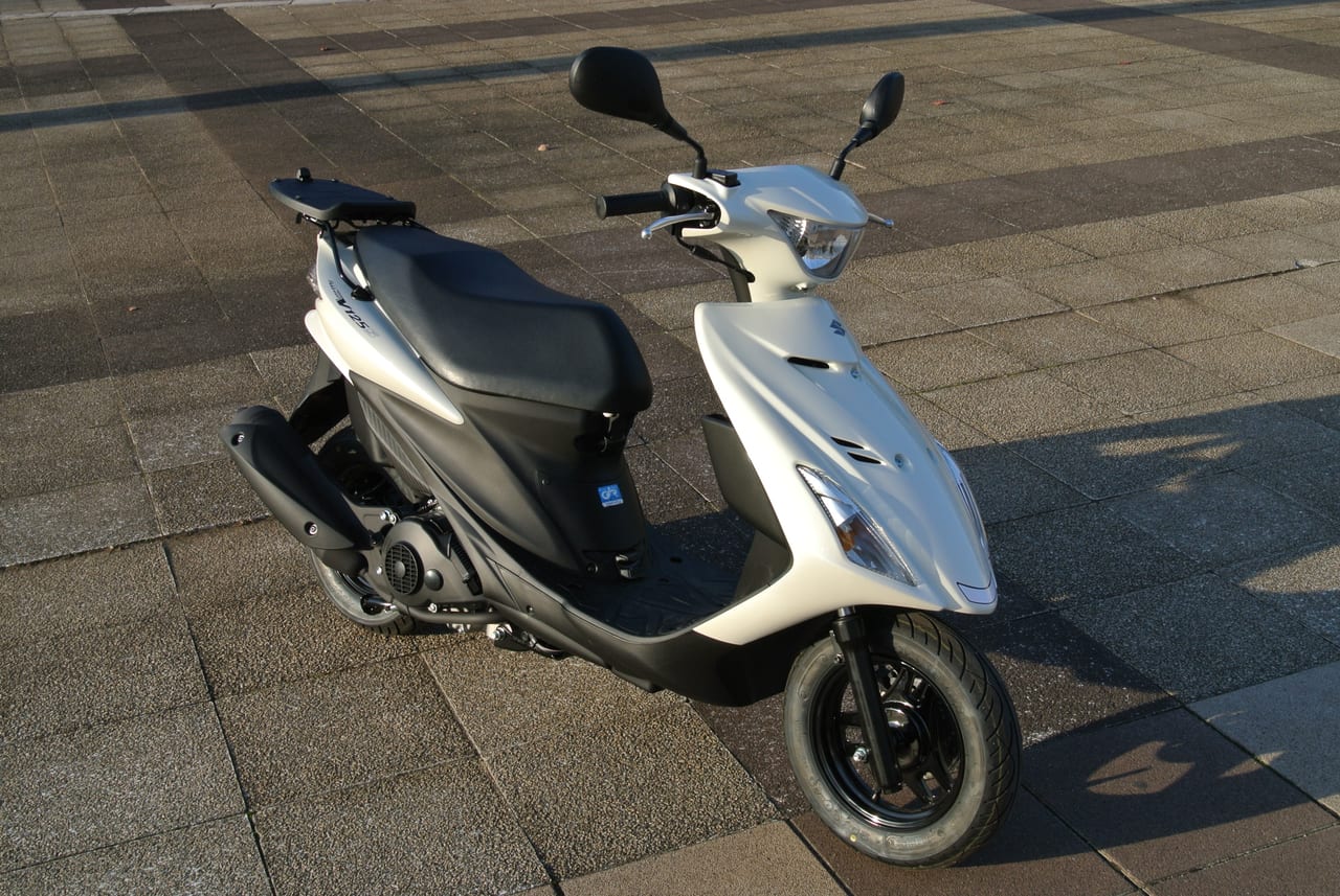スズキ アドレスV125／V125G／V125Sの実車写真