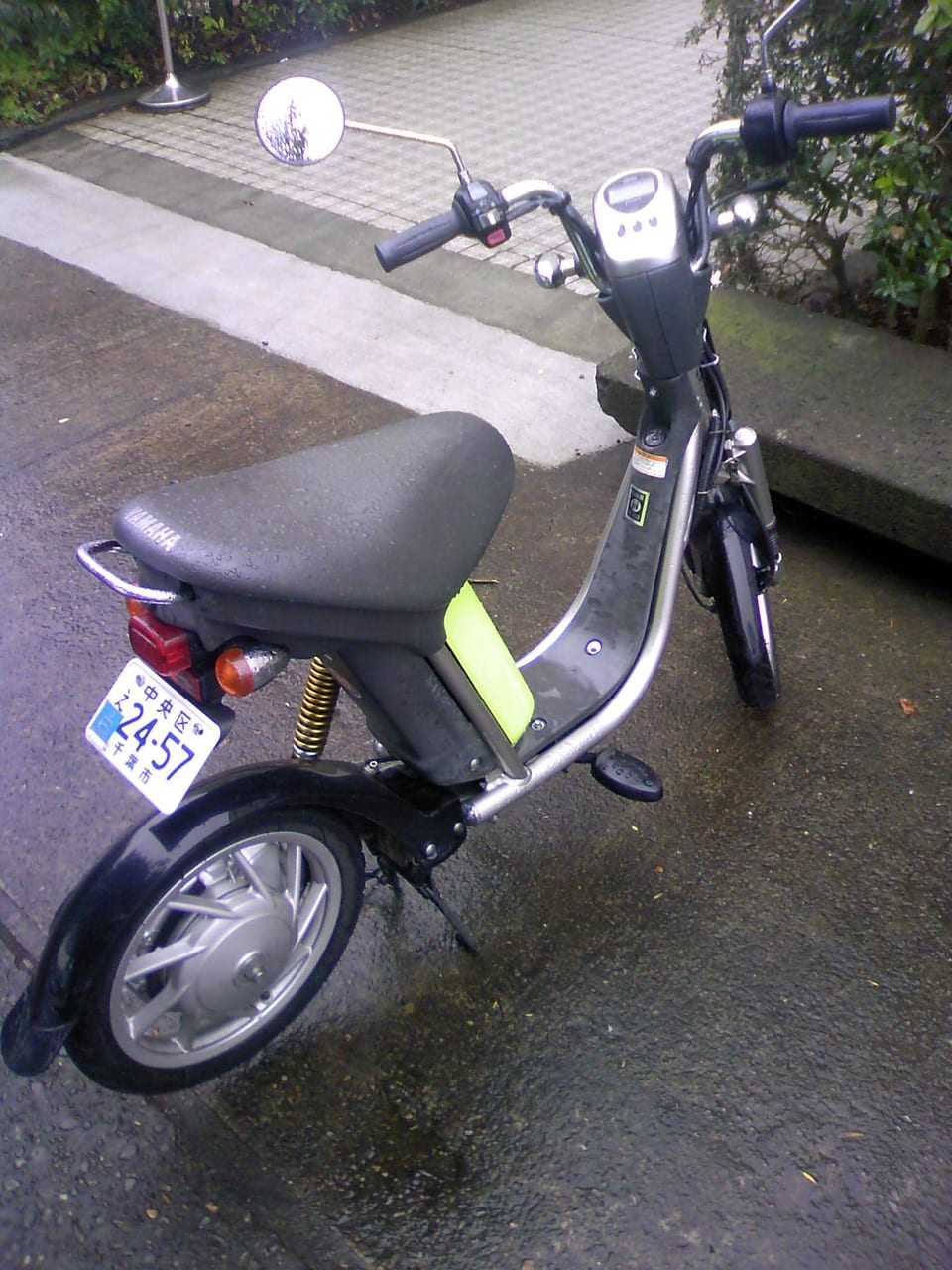 ヤマハ Passol（電動）の実車写真